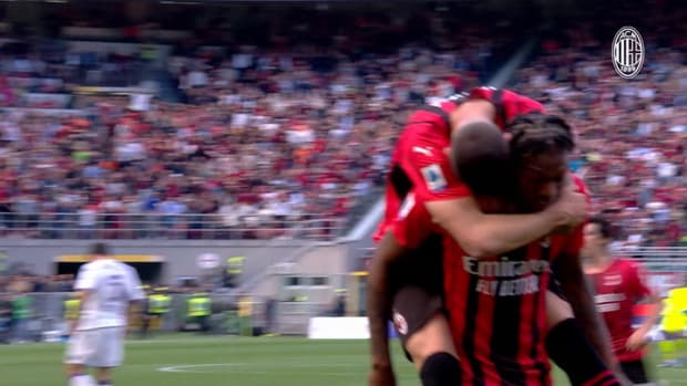 Leao's winning goal against Fiorentina